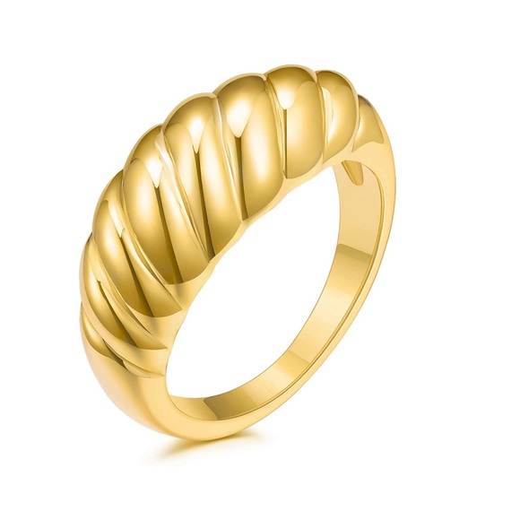 Princess Polly Jewelry - Dome Croissant Ring (Fits a 7)